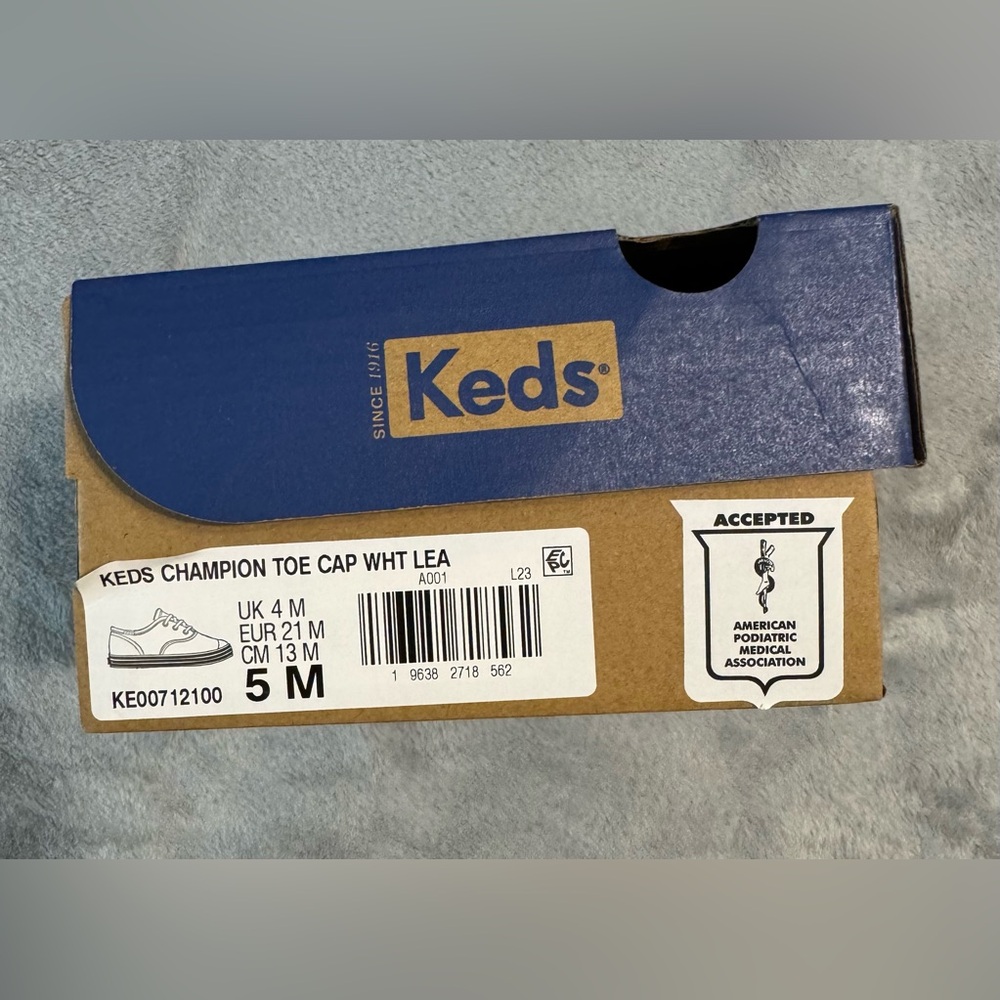 Keds Little Kids Champion Toe Cap 5 - Picture 6 of 6